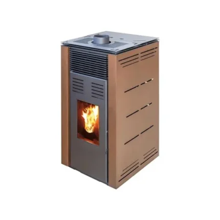 Poêle à granulés JOIMA Natur Style 8 kW Brun Sans électricité